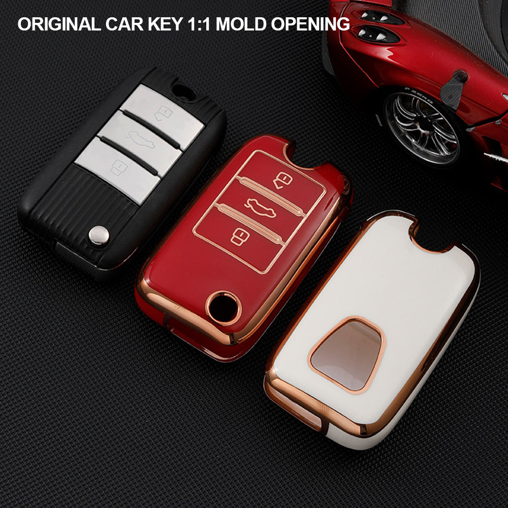 TPU Car Smart Key Cover Case Holder Bag Keychain Fob Protector Cover Leather for RX5 MG3 MG5 MG6 MG7 MG ZS GT GS 350 360 750 W5