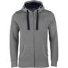 HRM Mens Plain Full Zip Hoodie