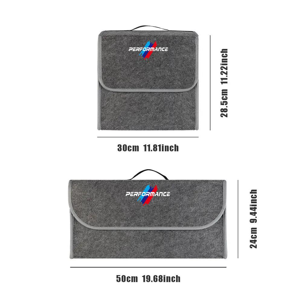 Folding Car Trunk Organizer, Large Capacity Storage Box Bag for BMW E60 F30 E36 F10 E87 E70 E91 E30 G30 X3 X5 E39 E46 E90 F20