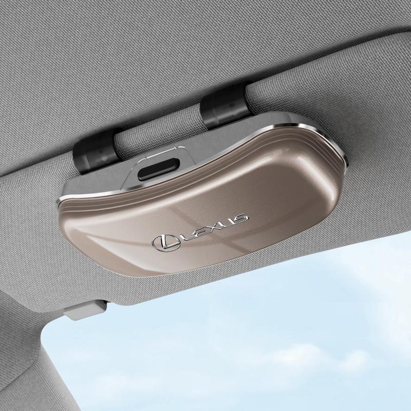 New Car Glasses Box Car Sunglasses Frame Auto Interior Accessories For Lexus IS250 RX350 LX570 LX600 LX470 GX470 RX330 NX300 GX