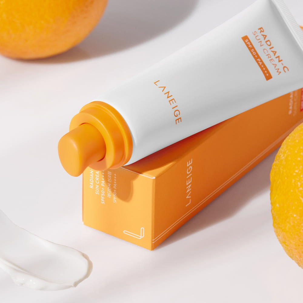 LANEIGE Radian-C Sunscreen SPF50+ PA++++ Brightening Vitamin C UV Protection Cream 50ml