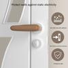 Pack Of 2 Door Handles Covers Rubber Door Knob Protective Gloves for Home Use to Prevent Dust and Damage