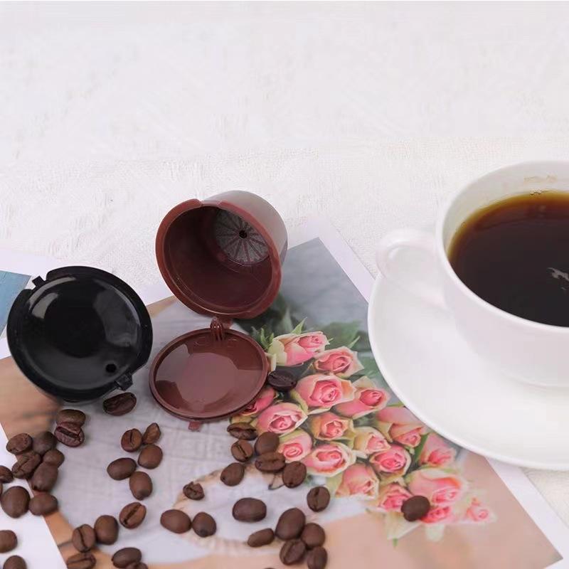 1-3 Stück Kaffeekapsel Nachfüllbare Wiederverwendbare Kapseln Kompatibel für Nescafe Dolce Gusto Brüher 1. & 3. Generation Edelstahl