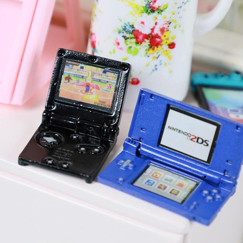 1Pcs Dollhouse Simulation Game Console Toy Mini Model Dollhouse Accessories Decoration Scene Photography Props