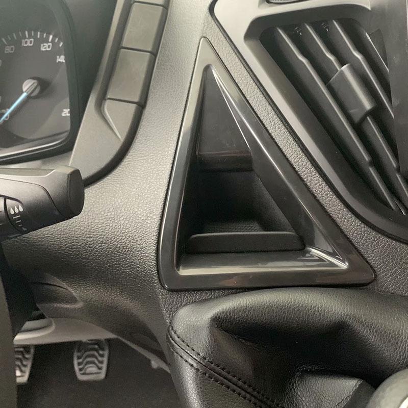 Interior Trim Kit for 2017 Transit: Steering Wheel, Armrest, Gear Shift, Air Outlet, Console, Triangle, and More Interior Decorations