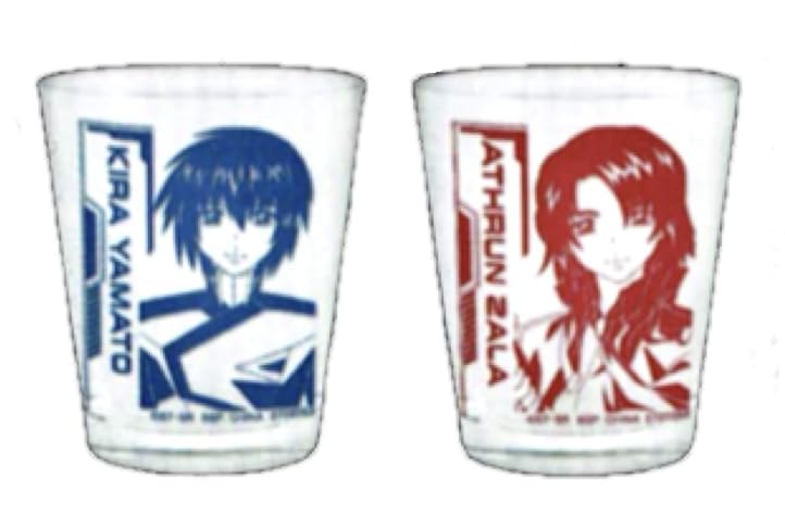 

Mobile Suit Gundam SEED FREEDOM Pair of Mini 6cm Glasses, Approx. (Kira & Athrun)