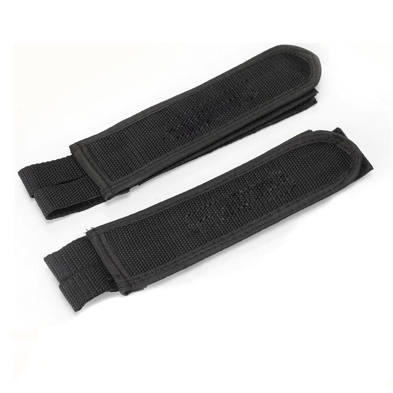 Black Pedal Straps Fixed Gear Fixing for Plat Form Pedals Bicycle Mountain Bike