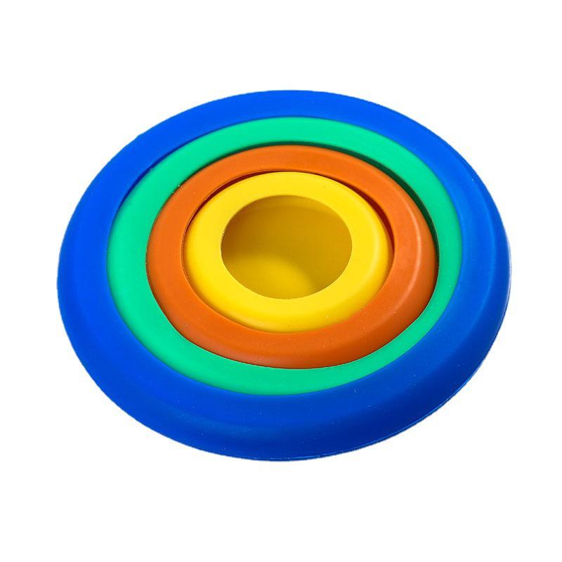 

Силиконовый герметичный ланч-бокс с пыленепроницаемой растягивающейся крышкой для кемпинга и домашнего хранения