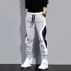 Spring Autumn Men's Sports Pants Male Loose Fitting Leggings Patchwork Running Training Casual Pants Fashion Outfit Trouser