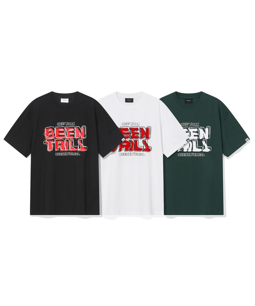BEENTRILL Bny Vintage Logo T-Shirt (White)