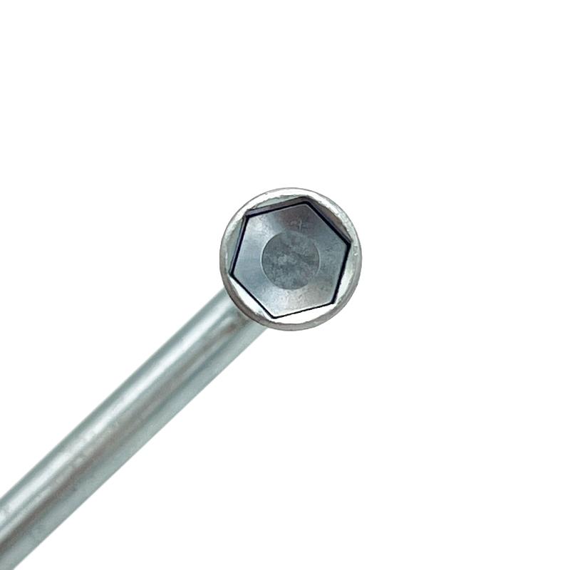 2 Pieces Novelty Hand Tools 8mm Socket Wrench with 4mm Hex Key for Electric Grass Trimmer