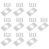10 stücke Scharnier Reparatur Platte Schränke Für Küche Möbel Hardware