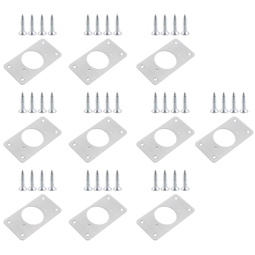10 stücke Scharnier Reparatur Platte Schränke Für Küche Möbel Hardware