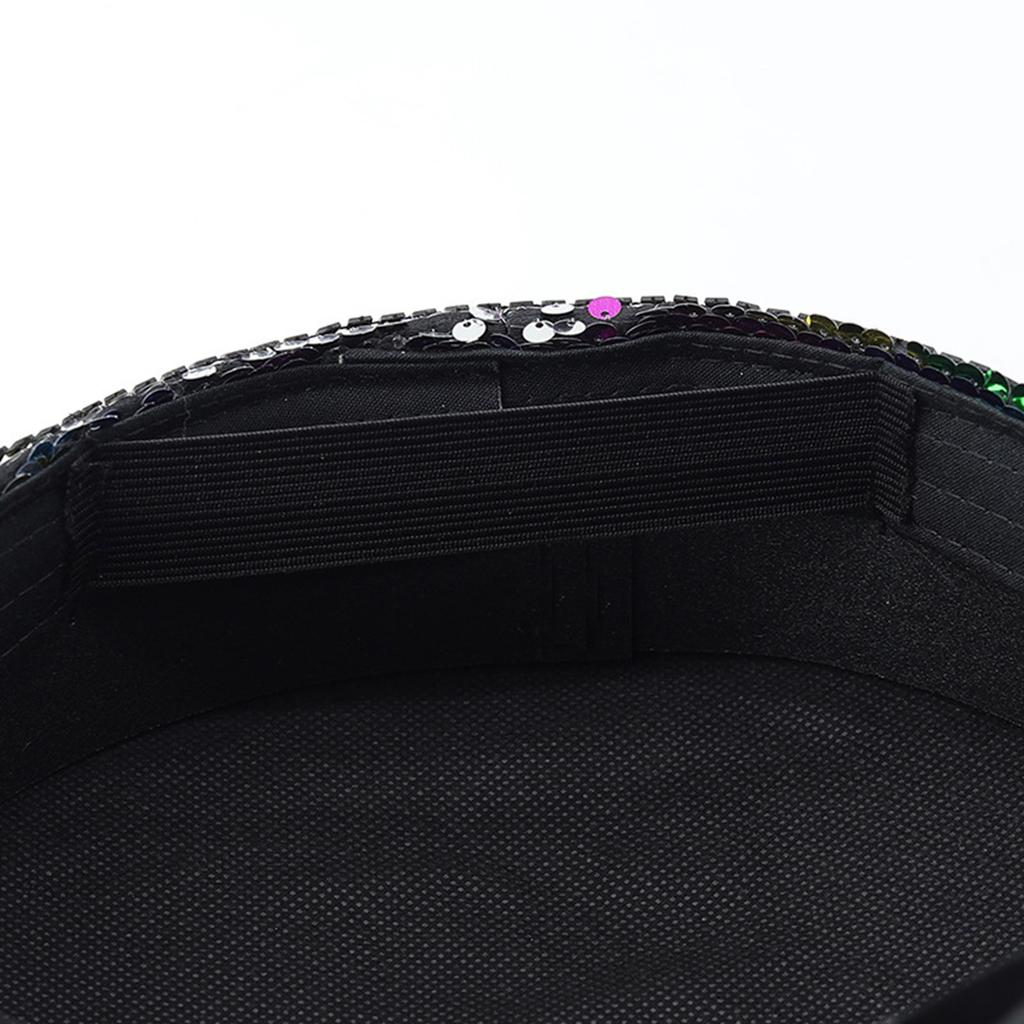Cappello da Capitano Borchiato Arcobaleno Rivetti Gioiello Cappello da Marinaio Regolabile Cappello alla Moda per Attività all'Aperto Unisex