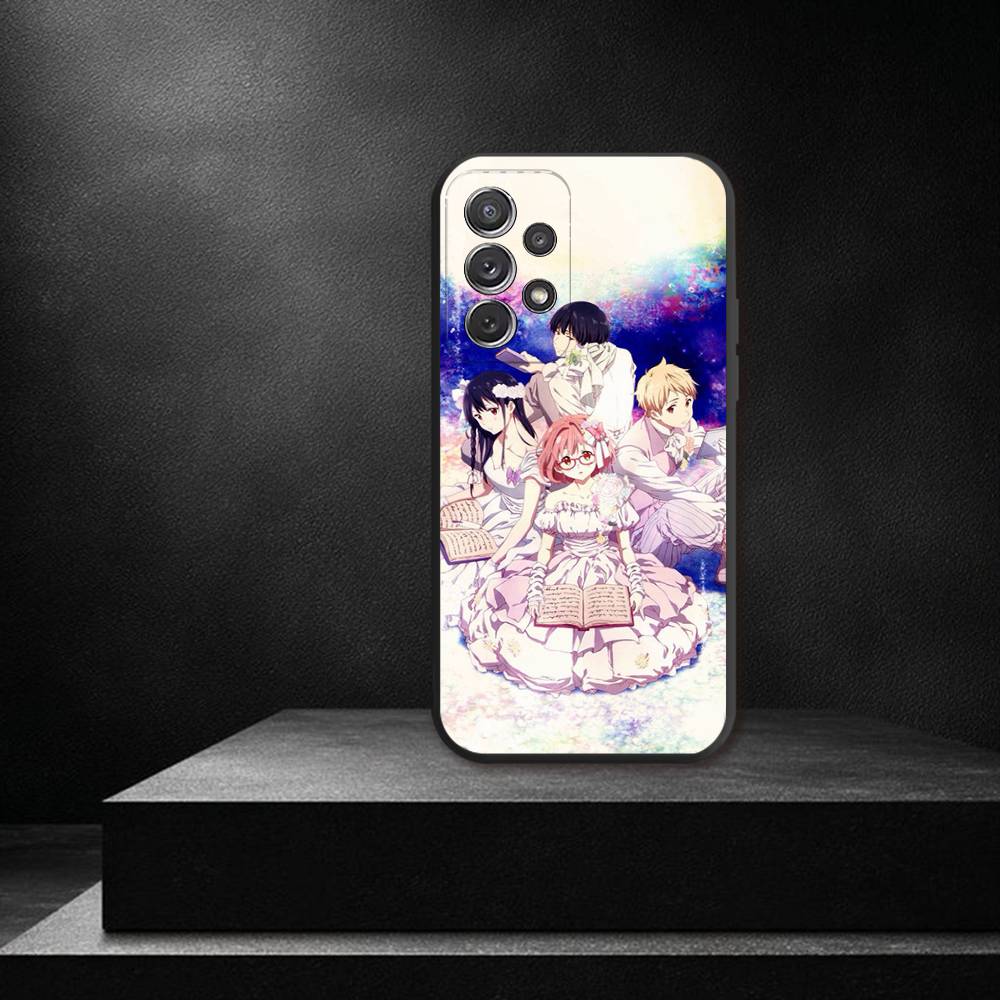 Anime K-Kuriyama Mirai Phone Case For Samsung S 25,24,23,22,30,21,10,9,Ultra,Plus,Lite,FE,4,5G Black Soft Case