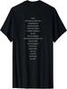Mary J Blige My Life Tracklist Herren T-Shirt - Schwarz Baumwolle 100% Weich & Bequem Rundhals T-Shirt