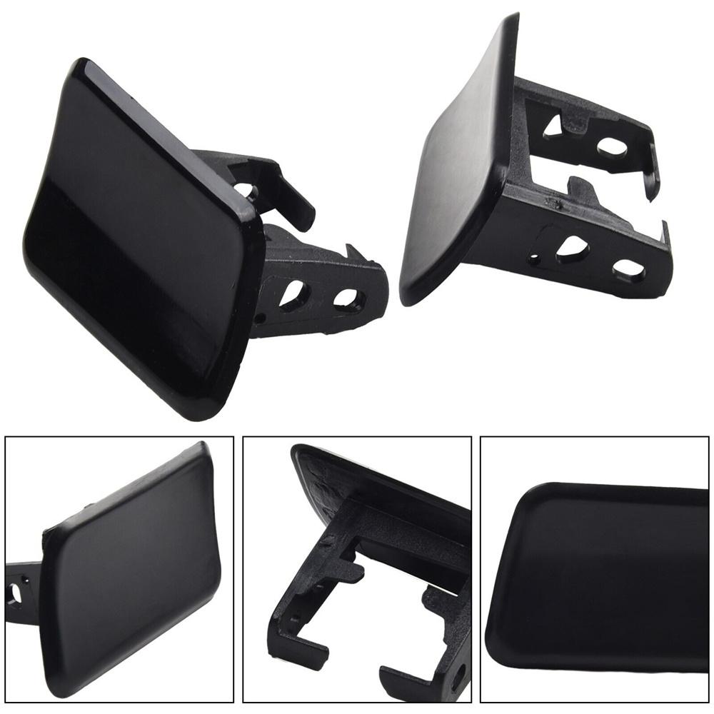 

New Pair Headlight Washer Nozzle Cover Cap 61673416175, 61673416176 For BMW X3 E83