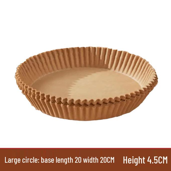 

Одноразовые высокотемпературные вкладыши для фритюрницы с поглощением масла Enlarged Round (Oil-resistant Paper)