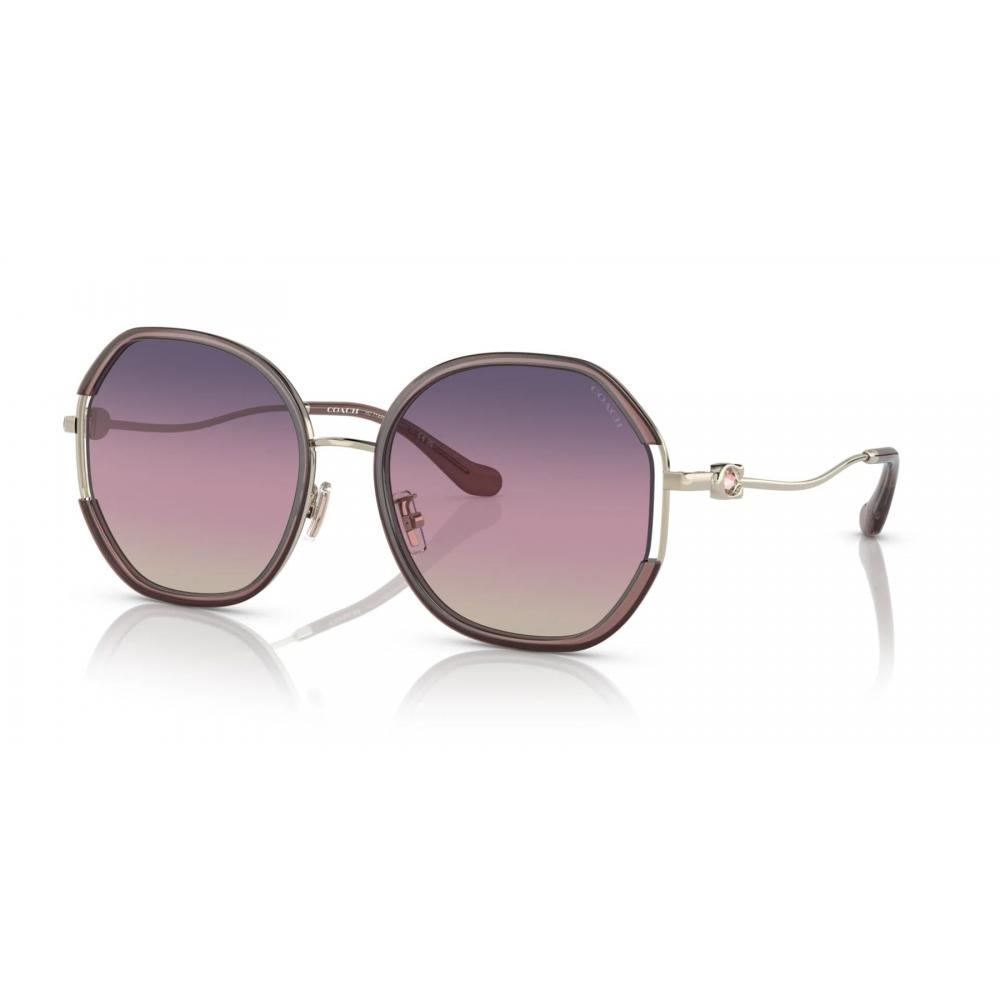 

Coach Women s 59mm Light Gold Pink Sunglasses