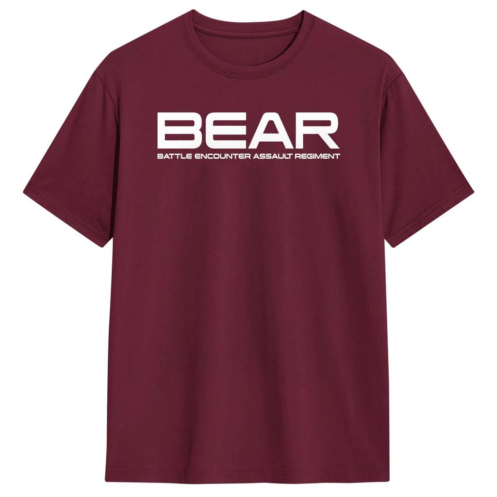 Men BEAR Escape From Tarkov T Shirts Cotton Tees Summer Street Style Short Sleeve TShirt ONeck Hippie Casual Tshirt