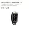 Car Key Case For Hyundai I30 Ix35 Kona Encino Solaris Azera Grandeur Ig Accent Santa Fe Palisade Holder Fob Interior Accessories