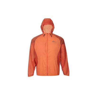 Trail Aires Wasserdicht Bequem Sitzende Laufjacke Langarm Herrenjacken Vintage-Koralle Drachenrot Schwarz FN4003-846
