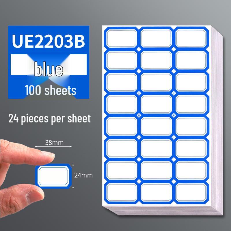 Roztomilé vodotěsné samolepicí poznámkové samolepky - Malé ručně psané štítky