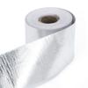 5PCS 2"x5Meter Aluminum Reinforced Tape Adhesive Backed Heat Shield Resistant Wrap Intake Silver