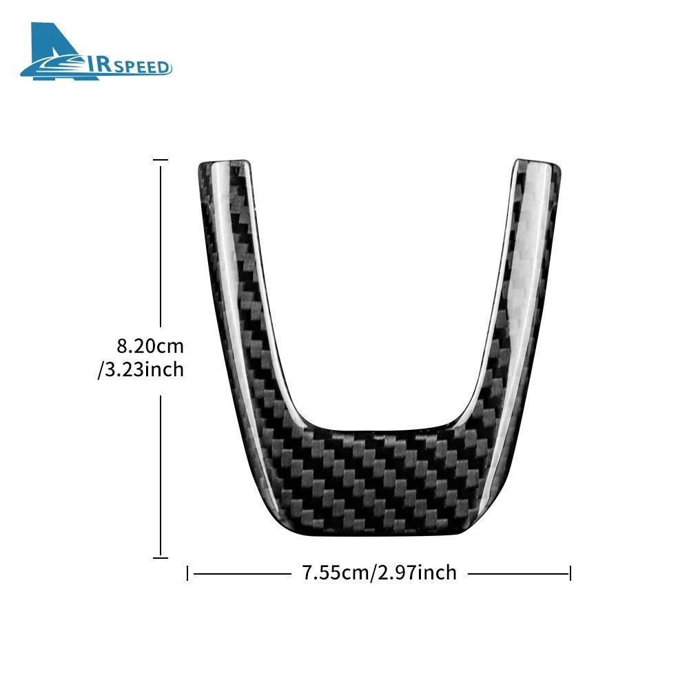 Real Hard Carbon Fiber Sticker For Fiat 500 Abarth 595 2012 2013 2014 2015 Car Interior Trim Decoration Accessories