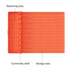 Silicone BBQ Grill Mat Barbecue Grill Pad Nonstick BBQ Grilling Mat Kitchen Accessory Suitable for Outdoor Cooking
