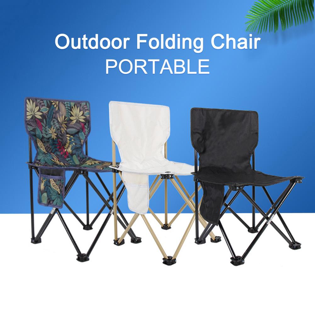 Multifunctional Relaxing Chair Strong Load-bearing Portable Folding Chair Furniture Easy Storage for Hiking Fishing Garden