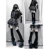 Y2K Leg Stockings Slimming Knee Socks Japanese Style Spicy Girls Over Knee Sexy Fashion Solid Leg Warmers