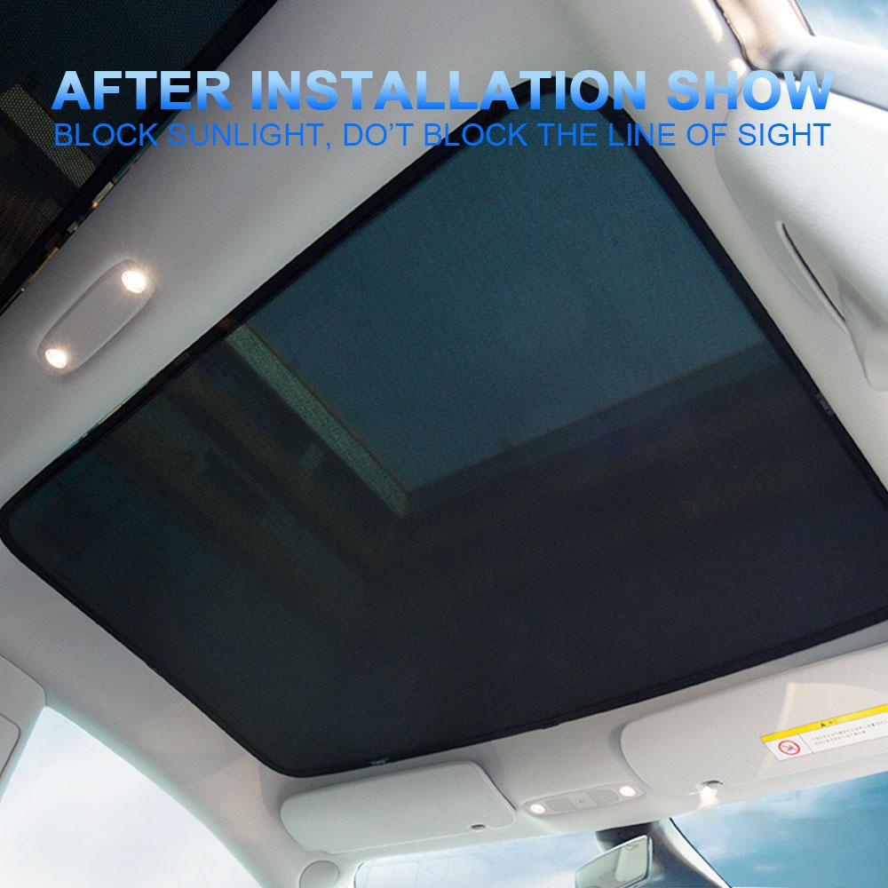 Sunshade For Tesla Model 3+ Highland 2025 Glass Sun Roof Shade Skylight Blind Shading Model3 2025 Front Rear Sunroof Accessories