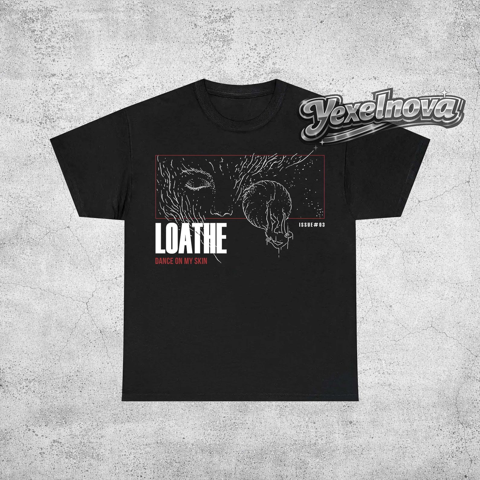 Loathe Band T-Shirt – The Cold Sun Album Merch, Rocker Clothing L