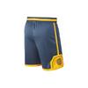 Nike NBA Golden State Warriors City Edition High-Waisted Basketball Shorts Men shorts Blue Yellow 912102-427