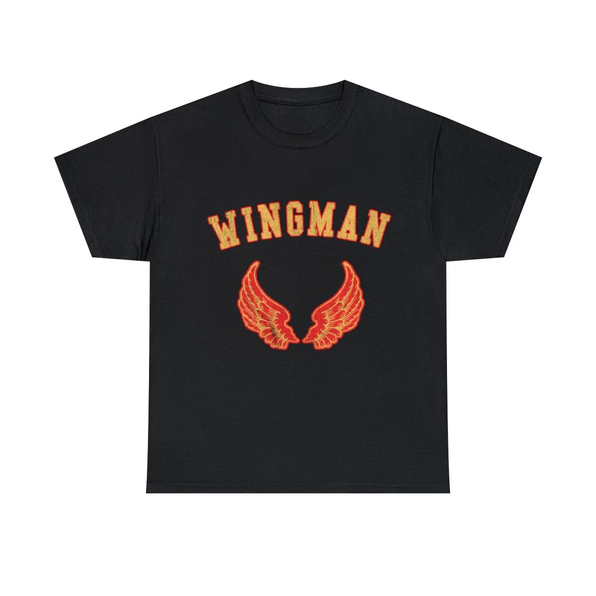Wingman Retro Graphic Tee Shirt, S-5XL L