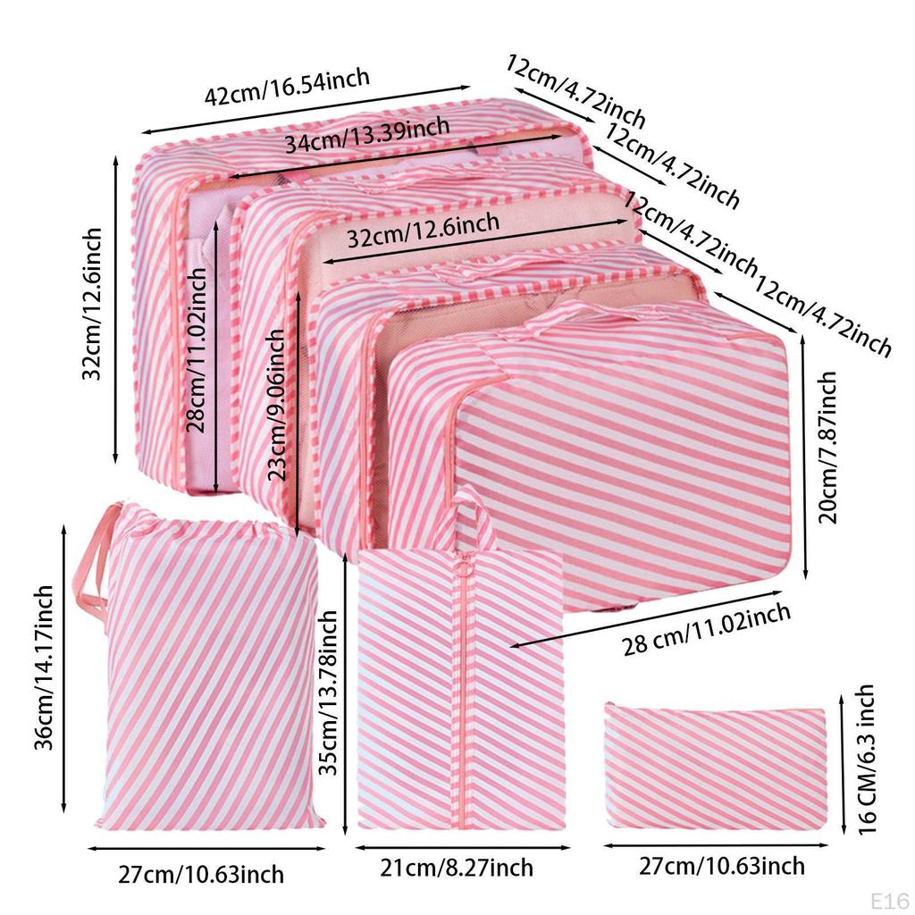 7 Lightweight Pouches for Travel Organization and Clothing Storage