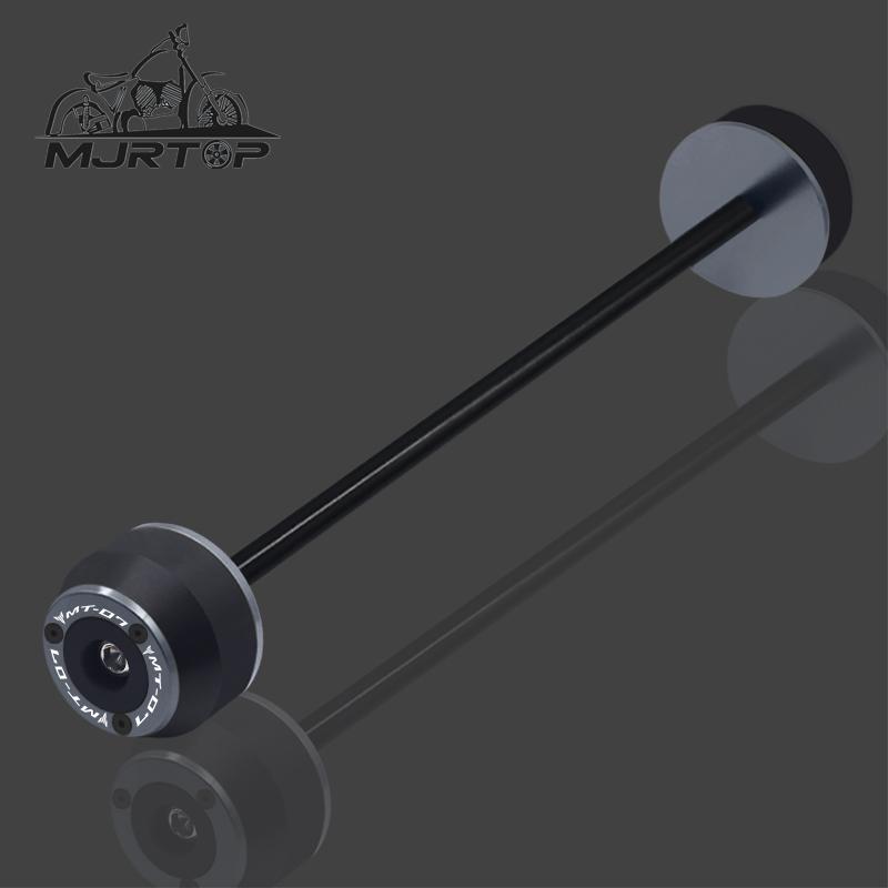 Fits For MT-07 MT07 MT 07 FZ-07 FZ07 XSR700 14-24 Motorcycle CNC Rear Front Axle Wheel Protector Fork Crash Slider Pads mt-07