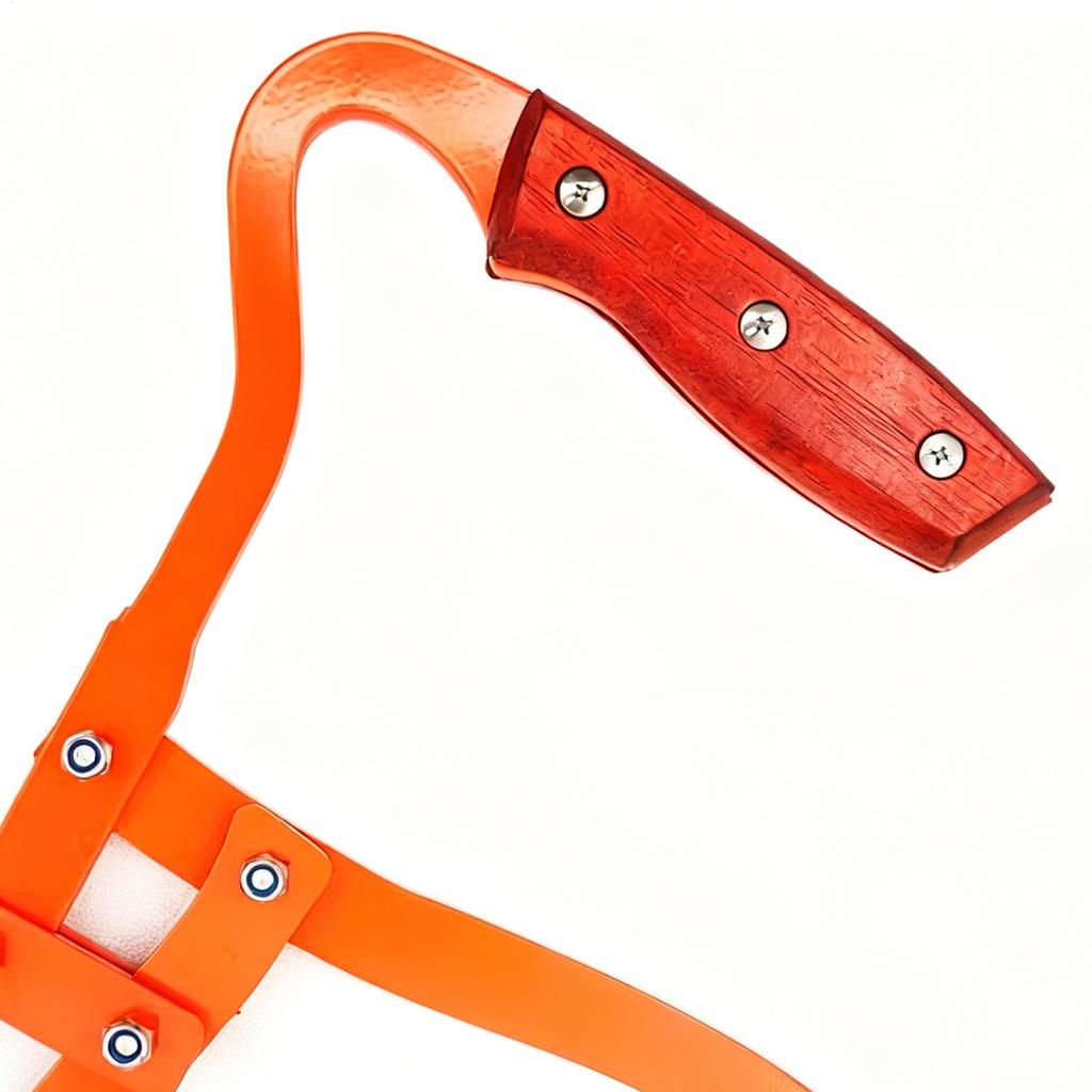 Lumber Skidding Tongs Heavy Duty Metal Claw Log Carrying Tool For Fireplace Firewood Camping Wood Handling Lifting Dragging