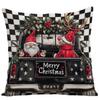 Cross-Border Christmas Pillowcase: Festive Sofa & Office Cushion Cover