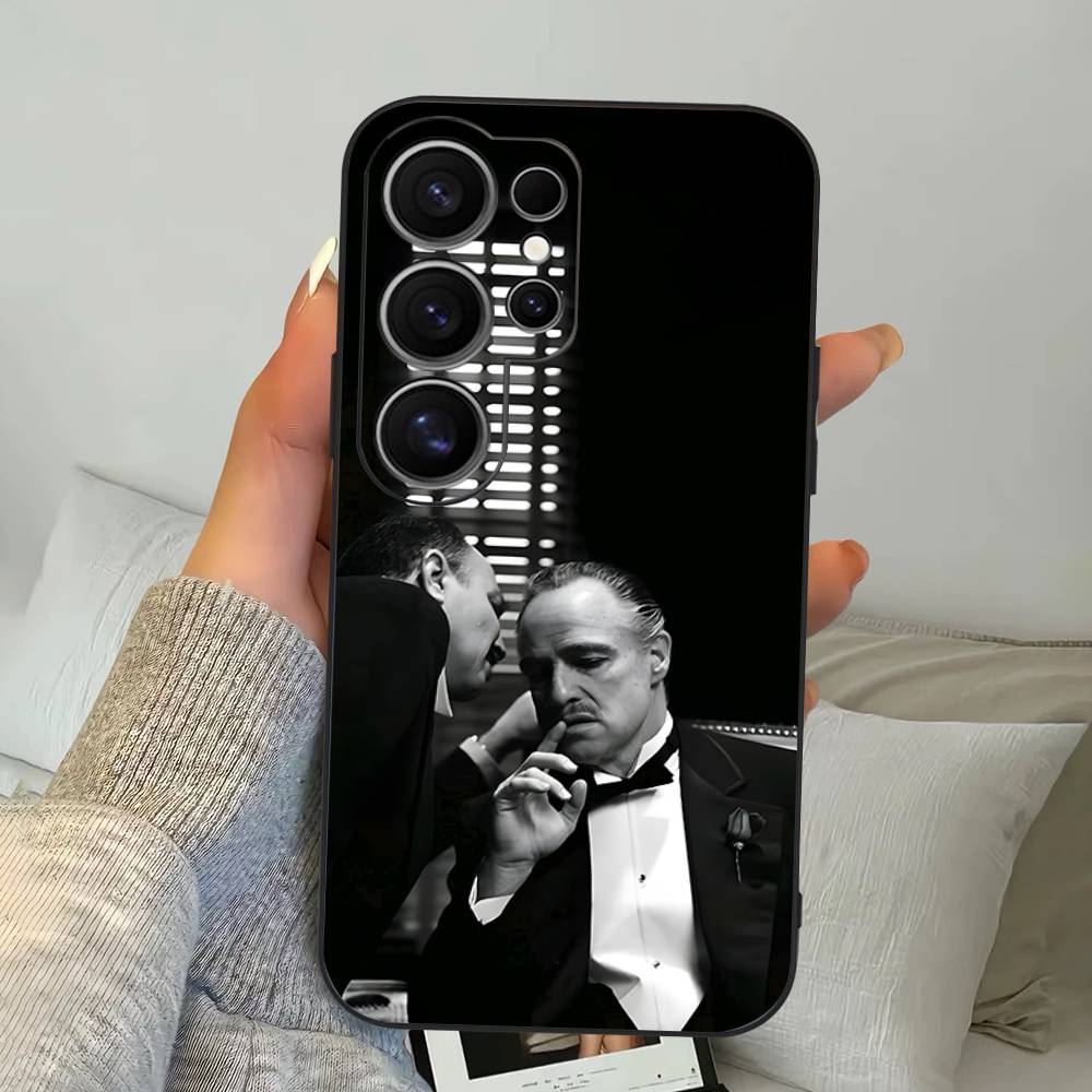 United States TV The Godfather Phone Case For Samsung S 24 Fe 25 Ultra Plus 20 Lite 21 30 22 23 24 22 Ultra 5G Fundas