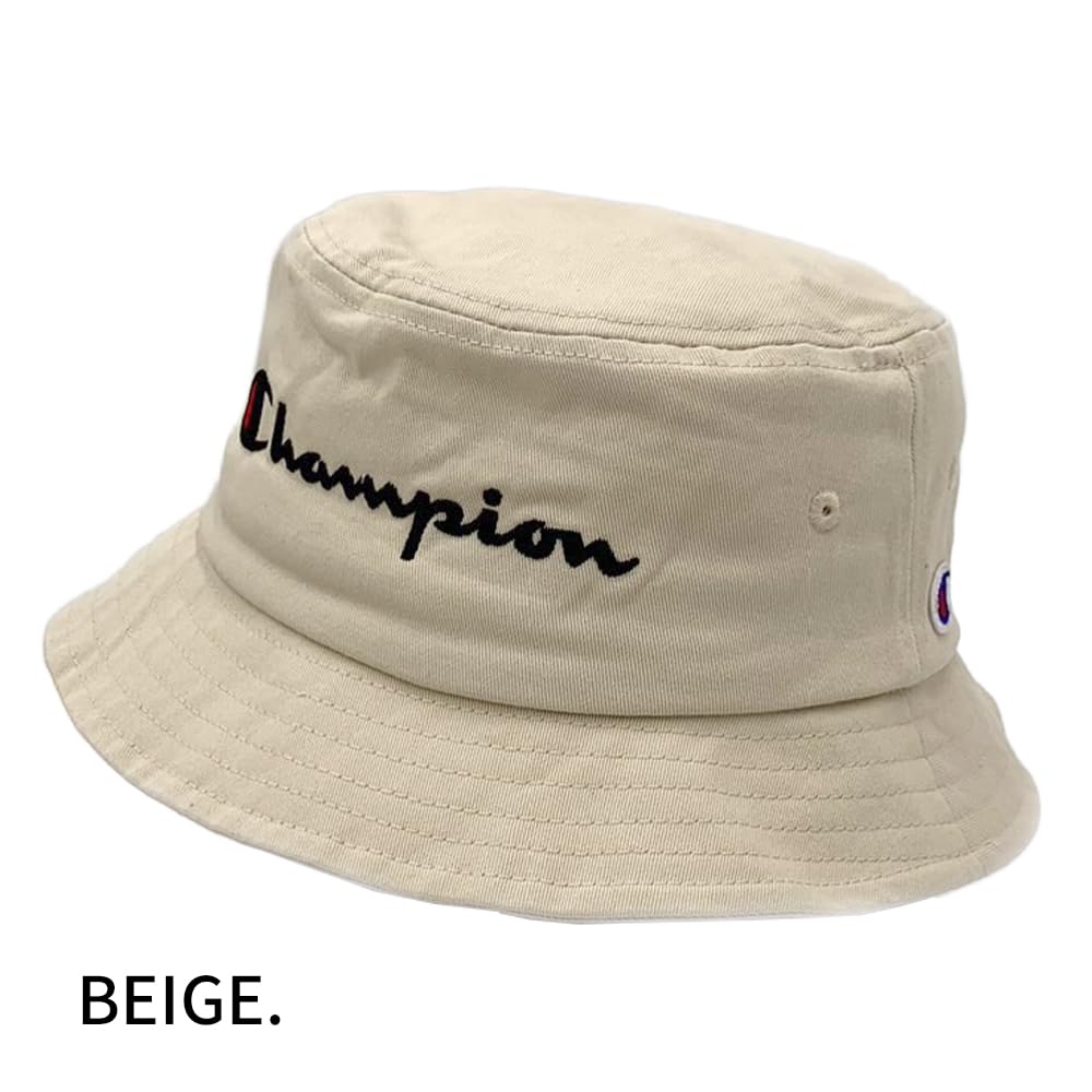 Champion Bucket Hat Big Logo Beige 387-0039