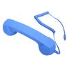 Retro Telephone Handset Type C Vintage Wired Handheld Cell Phone Receiver with Speaker and Microphone for Cell Mobile Video Conferences Calls Meetings