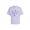 adidas X Disney Crossover Punto Unito Stampa Disegno Cartone Animato T-Shirt Lavanda Viola HT3941