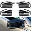 För Mercedes Benz A B C E S CLA GLA GLK Klass W176 W246 W204 W212 W221 C177 X204 X156 Kolfiber Bilbackspegel