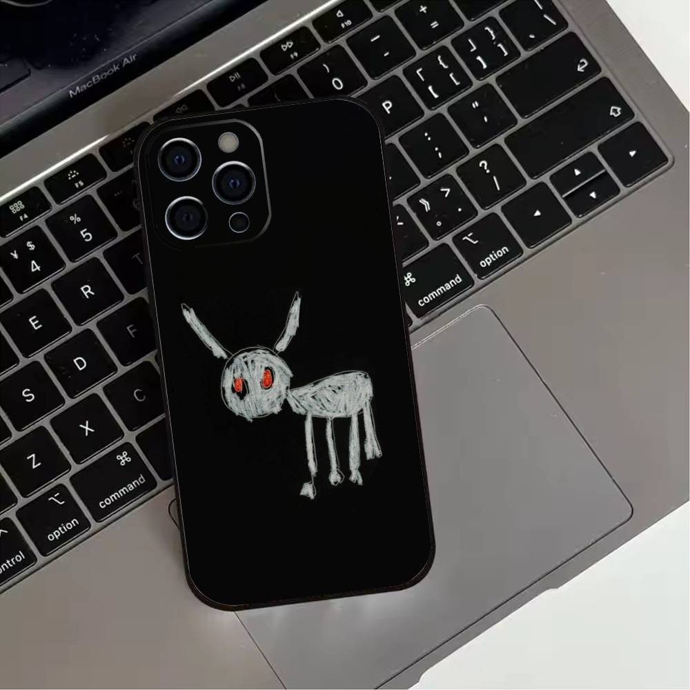 Rapper D-Drake Phone Case For iPhone 17,16,15,14,13,12,11 Plus,Pro Max,XS,Soft Silicone Black Cover