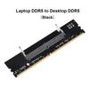 Tarjeta Adaptadora de Memoria para Portátil a Escritorio DDR3 DDR4 DDR5 Tarjeta SO-DIMM a PC DIMM Adaptador Conector RAM Mini Memory Stick