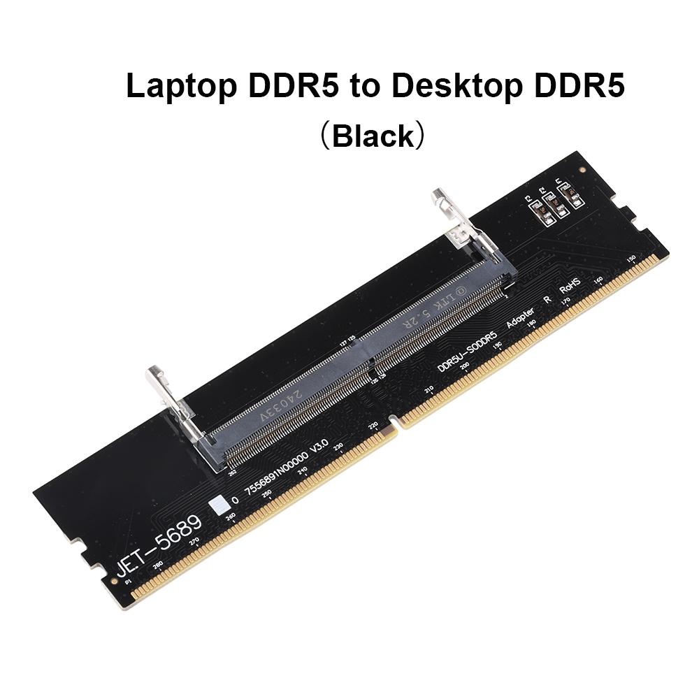 Tarjeta Adaptadora de Memoria para Portátil a Escritorio DDR3 DDR4 DDR5 Tarjeta SO-DIMM a PC DIMM Adaptador Conector RAM Mini Memory Stick