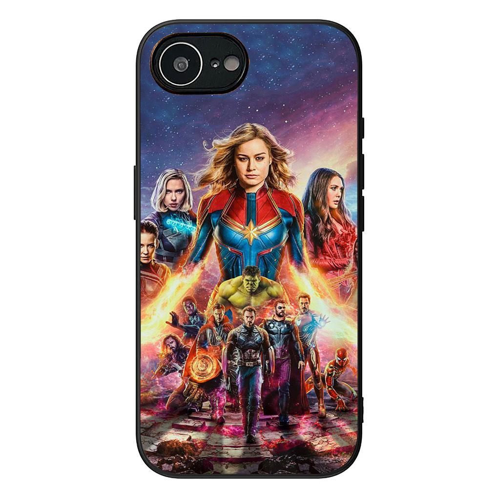 Avengers Marvel Hulk Iron Spider Man Phone Cover for Samsung Galaxy S22 S21 S20 FE Ultra Plus A35 A36 A55 A37 A33 A34 A57 Case