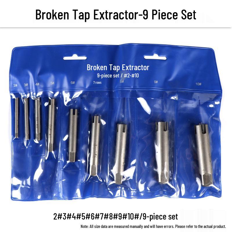 High-Strength Universal Broken Tap Remover - Manual Reverse Thread Extractor